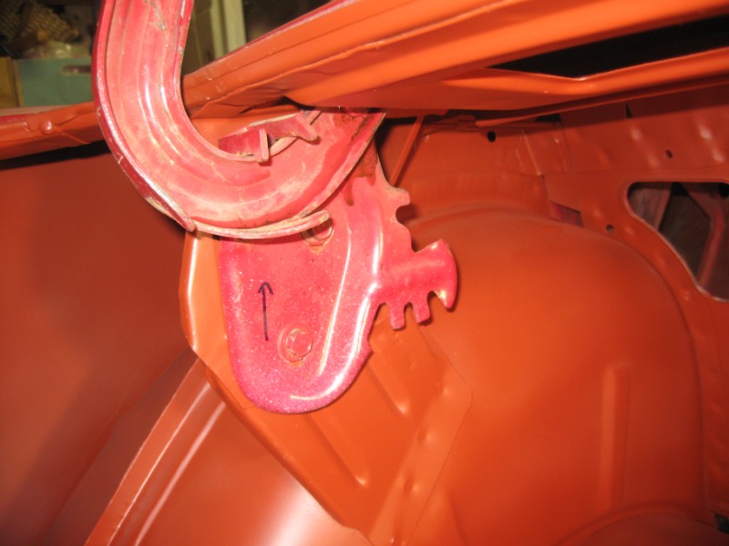 torsion bars, tools and the trunk lid